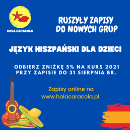 język hiszpański dla dzieci